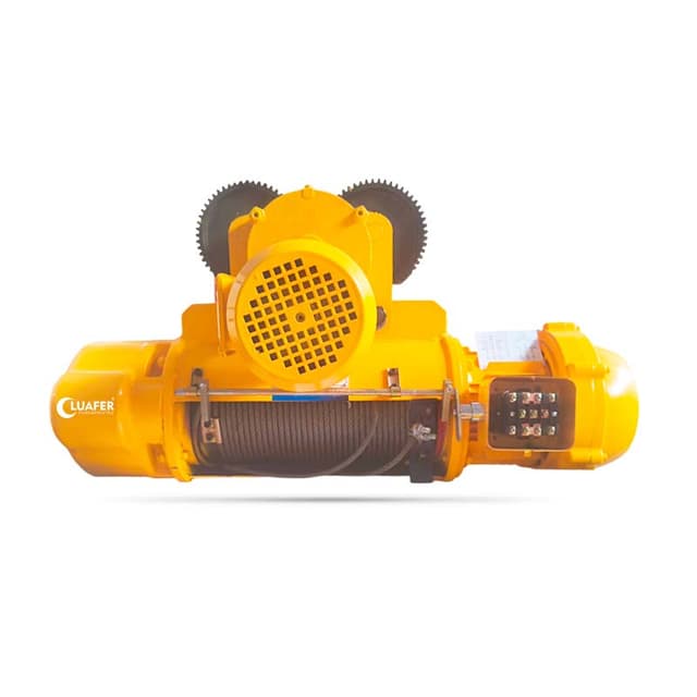 Talha Elétrica 1 Tonelada 9m de Cabo Veloc Dupla Elevação