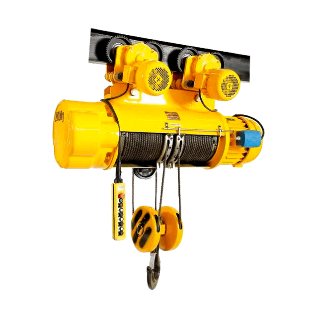 Talha Elétrica de Cabo de Aço 10 Toneladas 9m Cd1 220-380V